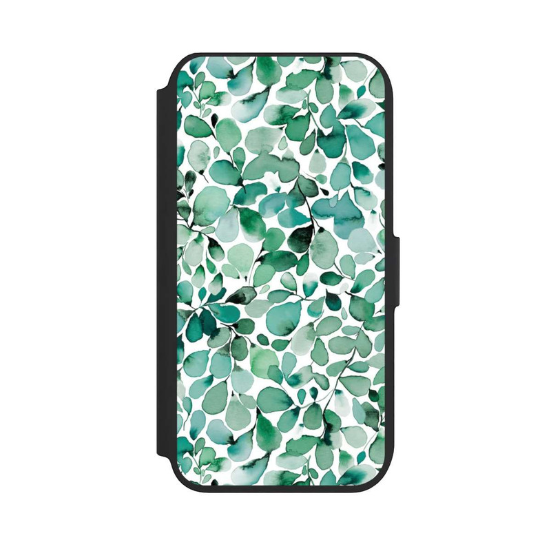 iPhone SE 2022 NIVOflip Aquarellmuster Blätter