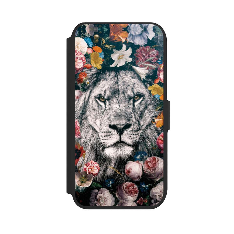 iPhone SE 2022 NIVOflip Lion Flowers
