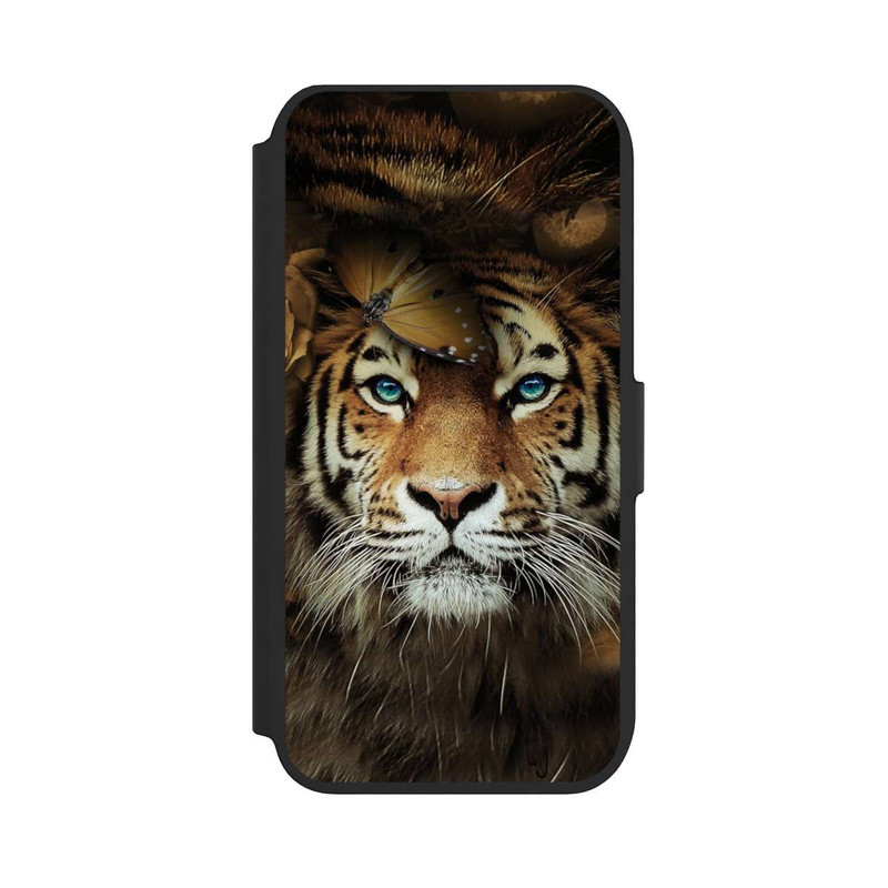 iPhone SE 2022 NIVOflip Tigre d'automne