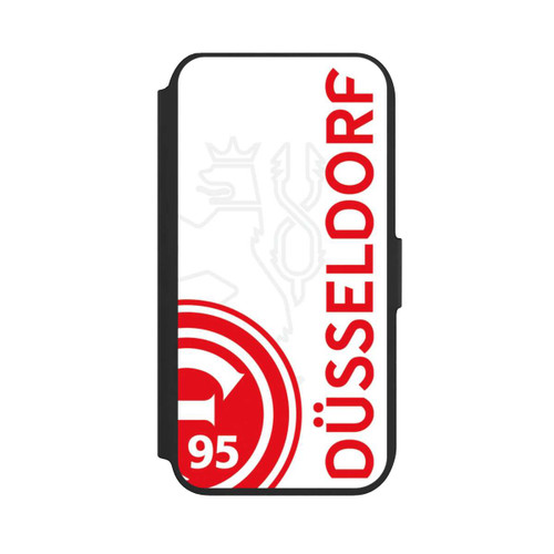 Apple iPhone SE (2022) NIVOflip Fortuna Düsseldorf-Trikotdesign Weiss