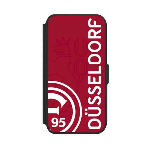 Apple iPhone SE (2022) NIVOflip Fortuna Düsseldorf-Trikotdesign Rot