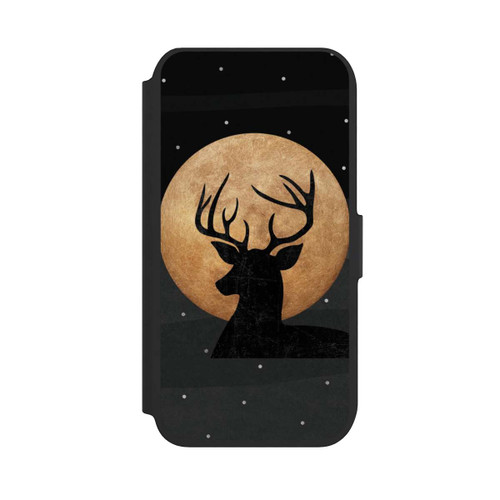 Apple iPhone SE (2022) NIVOflip Hirsch &amp; Mond Gold