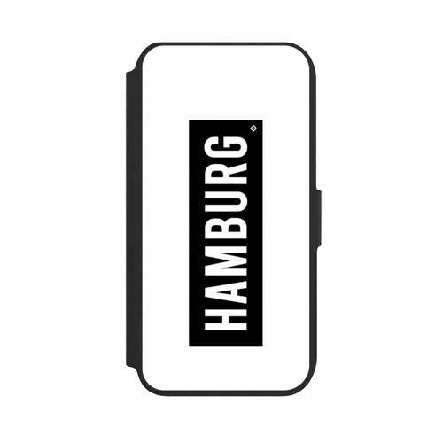 Apple iPhone SE (2022) NIVOflip HSV Hamburg Schwarz Weiss
