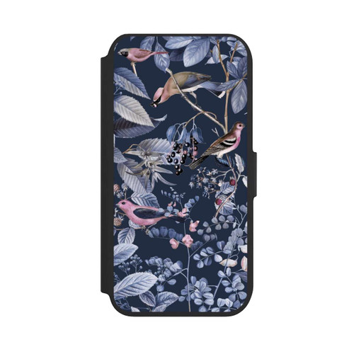Apple iPhone SE (2022) NIVOflip Birds And Berries Blue