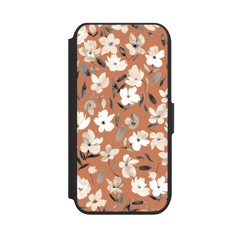 iPhone SE 2022 NIVOflip Frische Herbstblumen Kupfer