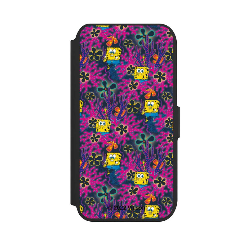 iPhone SE 2022 NIVOflip Spongebob - Coral Pattern