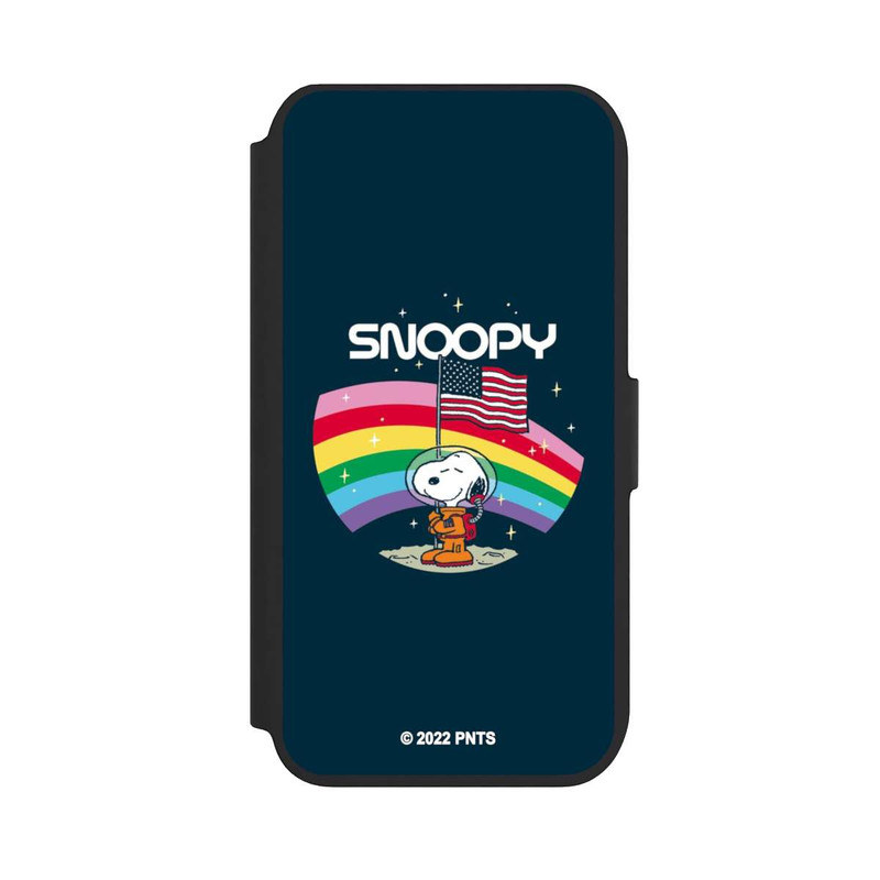 iPhone SE 2022 NIVOflip Snoopy Space Traveller Rainbow