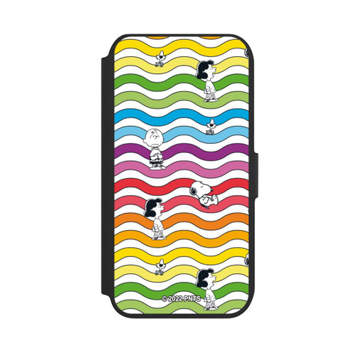 Apple iPhone SE (2022) NIVOflip Snoopy Pattern Rainbow