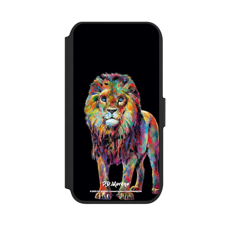 iPhone SE 2022 NIVOflip Löwe Bunte Kunst von P.D. Moreno