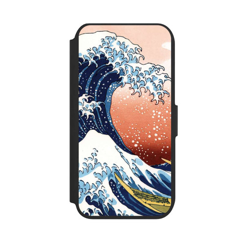 Apple iPhone SE (2022) NIVOflip La Grande Vague de Kanagawa Rouge