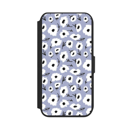 Apple iPhone SE (2022) NIVOflip Pattern Fleurs Lilas