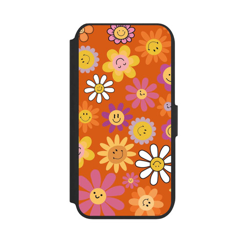 Apple iPhone SE (2022) NIVOflip Smiles Orange Flowers