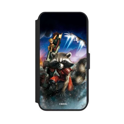 Apple iPhone SE (2022) NIVOflip Rocket &amp; Baby Groot Guardians Of The Galaxy