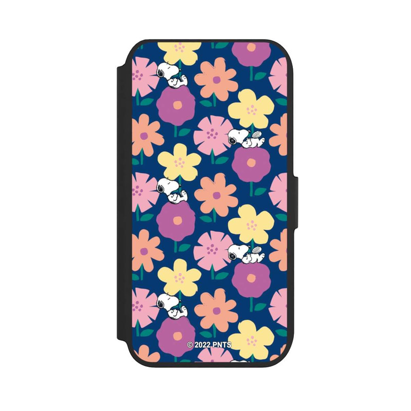 iPhone SE 2022 NIVOflip Snoopy Muster Frühling