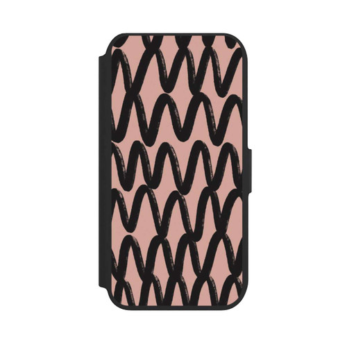Apple iPhone SE (2022) NIVOflip Zig Zag Noir