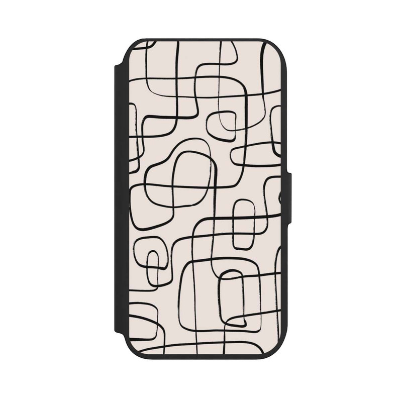 iPhone SE 2022 NIVOflip Lignes Fines Pattern