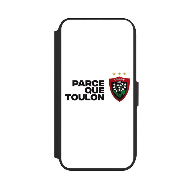 iPhone SE 2022 NIVOflip RC Toulonnais PQT Blanc