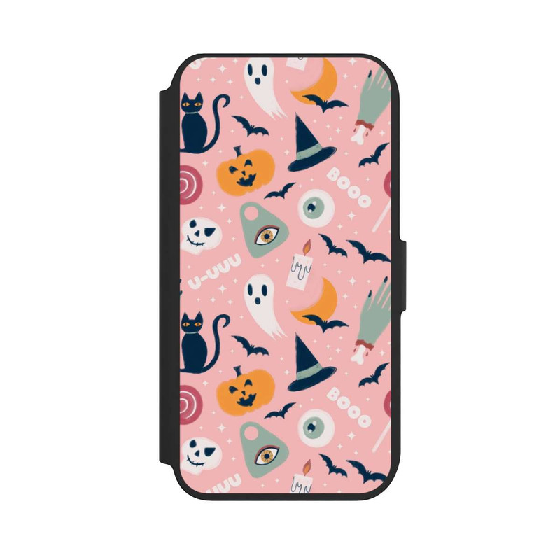iPhone SE 2022 NIVOflip Niedliche Halloween Gespenster Muster