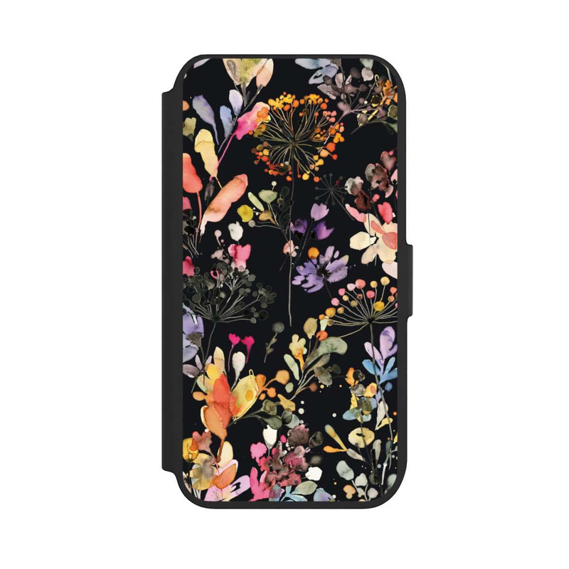 iPhone SE 2022 NIVOflip Herbes sauvages noires