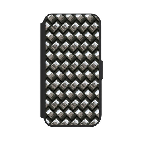 Apple iPhone SE (2022) NIVOflip Glamour Silver Metal