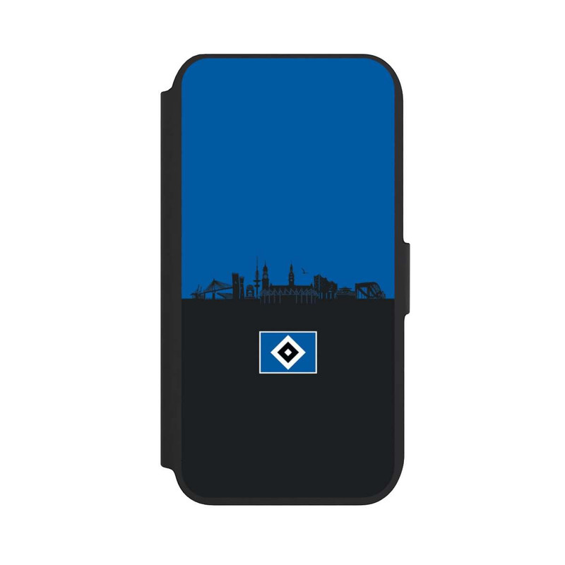 iPhone SE 2022 NIVOflip HSV Skyline Blau Schwarz