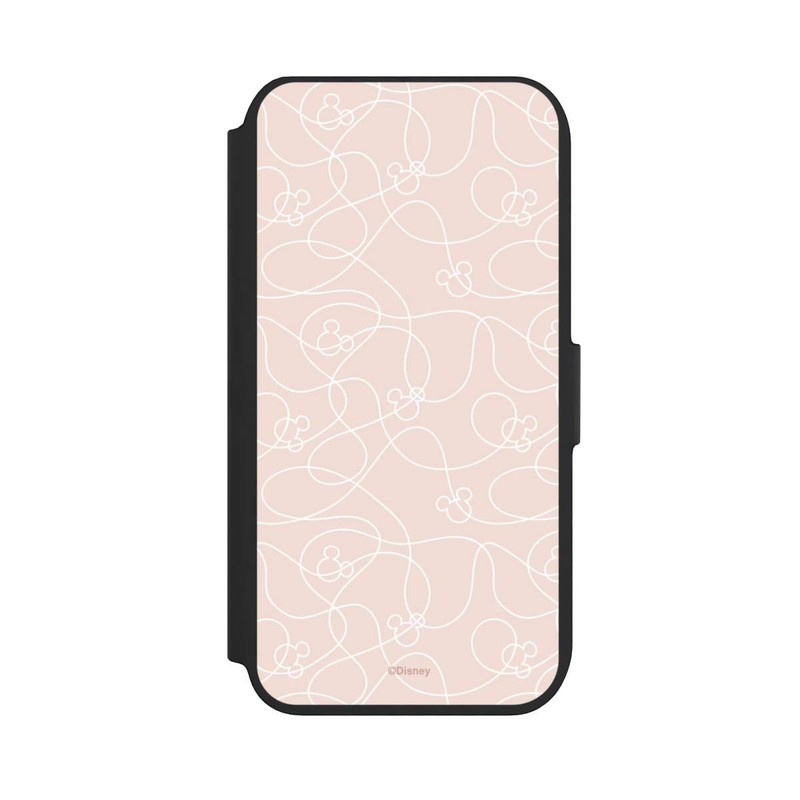 iPhone SE 2022 NIVOflip Micky Line Art Pattern Rose 