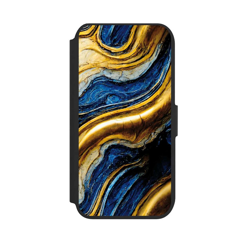 iPhone SE 2022 NIVOflip Royal Blue And Gold Look Structure