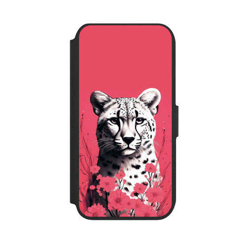 Apple iPhone SE (2022) NIVOflip White Cheetah