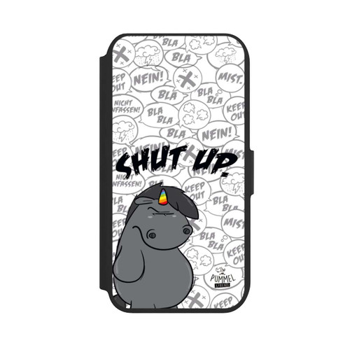 Apple iPhone SE (2022) NIVOflip Grummel Shut Up
