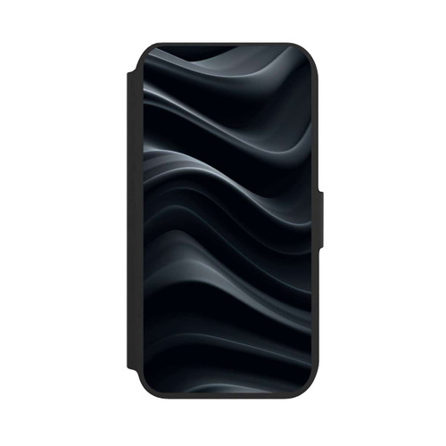Apple iPhone SE (2022) NIVOflip Black Waves Texture