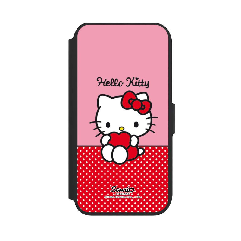 iPhone SE 2022 NIVOflip Hello Kitty sitzend mit Herz