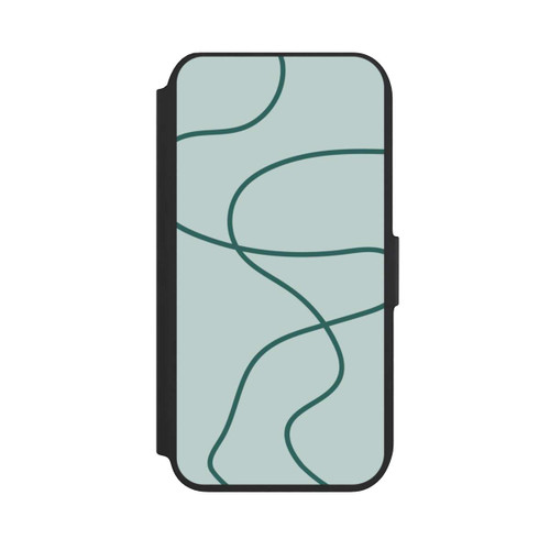 Apple iPhone SE (2022) NIVOflip Blaue Dünne Linien
