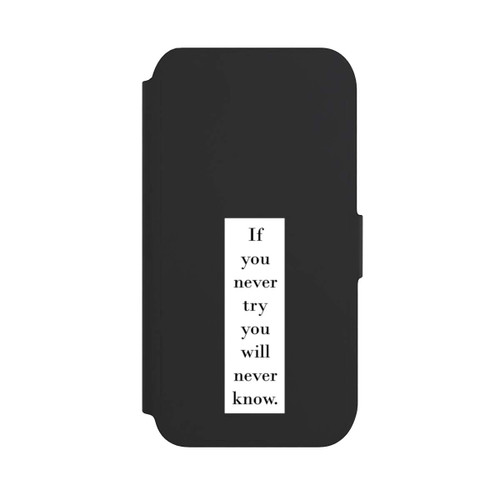Apple iPhone SE (2022) NIVOflip If You Never Try 2