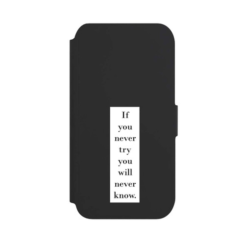 Apple iPhone SE (2022) NIVOflip If You Never Try 2