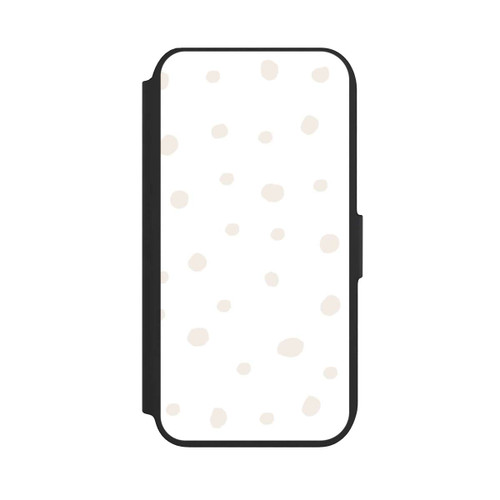 Apple iPhone SE (2022) NIVOflip Punktmuster Weiß Braun