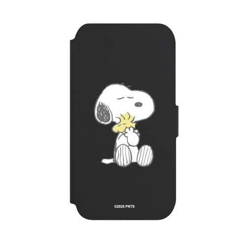 Apple iPhone SE (2022) NIVOflip Snoopy And Woodstock Cuddling transparent