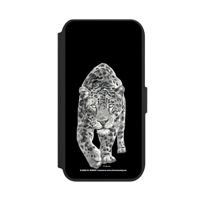 iPhone SE 2022 NIVOflip Leopard Schwarz
