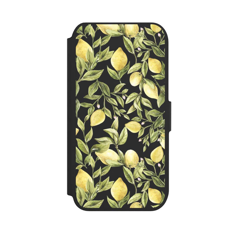 iPhone SE 2022 NIVOflip Lemon Summer Pattern Transparent