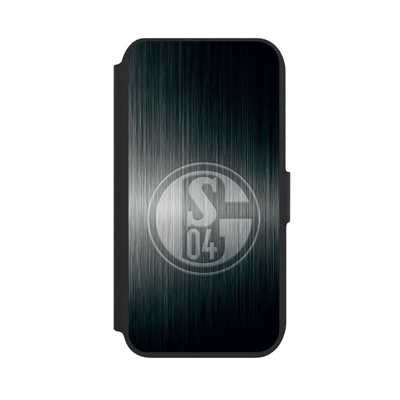 iPhone SE 2022 NIVOflip Schalke 04 Metall Look