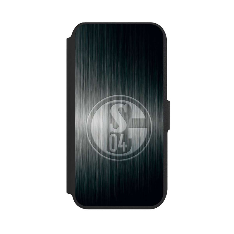iPhone SE 2022 NIVOflip Schalke 04 Metall Look