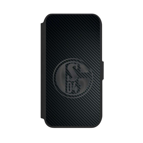 Apple iPhone SE (2022) NIVOflip Schalke 04 Carbon Look