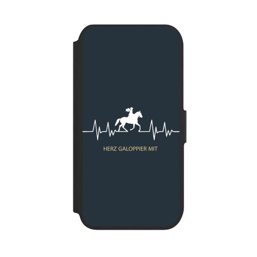 Apple iPhone SE (2022) NIVOflip Herz Galoppier Mit