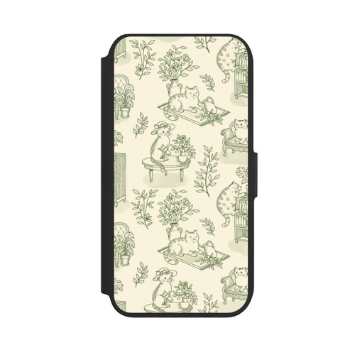 Apple iPhone SE (2022) NIVOflip Chonky Cats Toile de Jouy