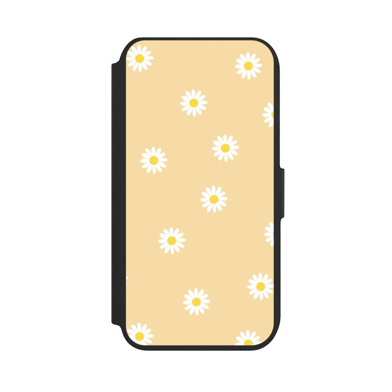 iPhone SE 2022 NIVOflip Daisy Pattern on Yellow
