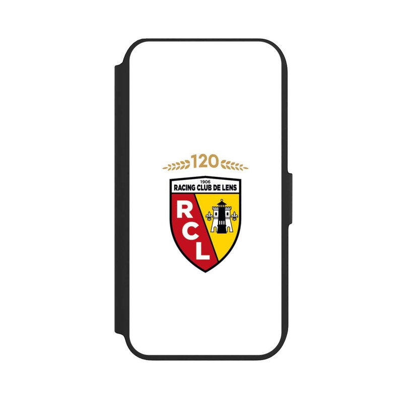 iPhone SE 2022 NIVOflip RC Lens 120 ans anniversaire blanc