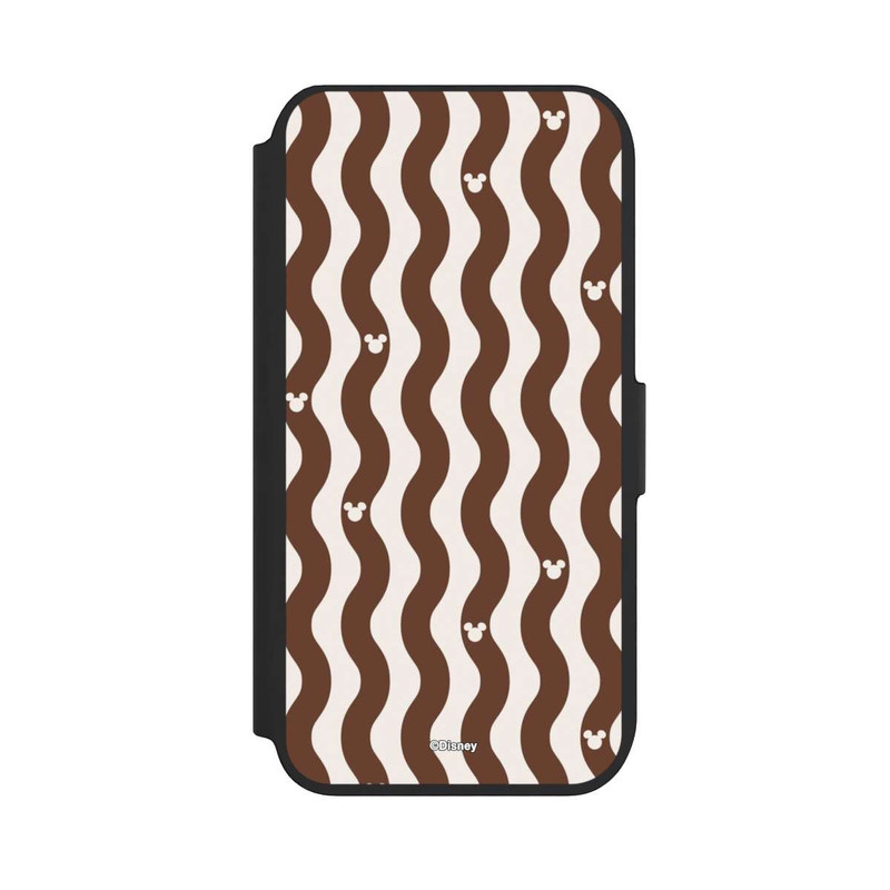 iPhone SE 2022 NIVOflip Micky Muster Braune Wellen