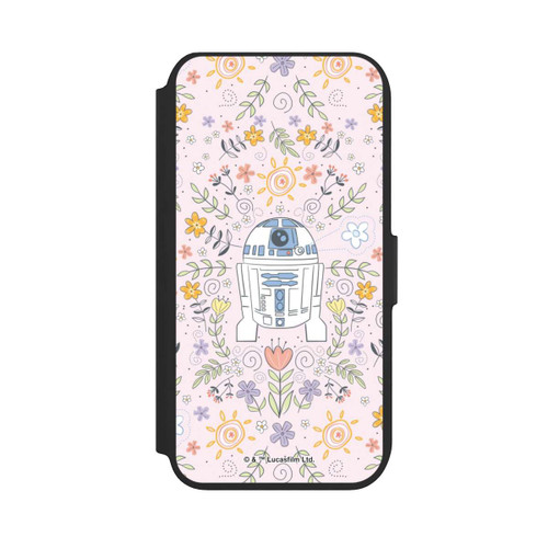 Apple iPhone SE (2022) NIVOflip R2D2 Blumen Muster