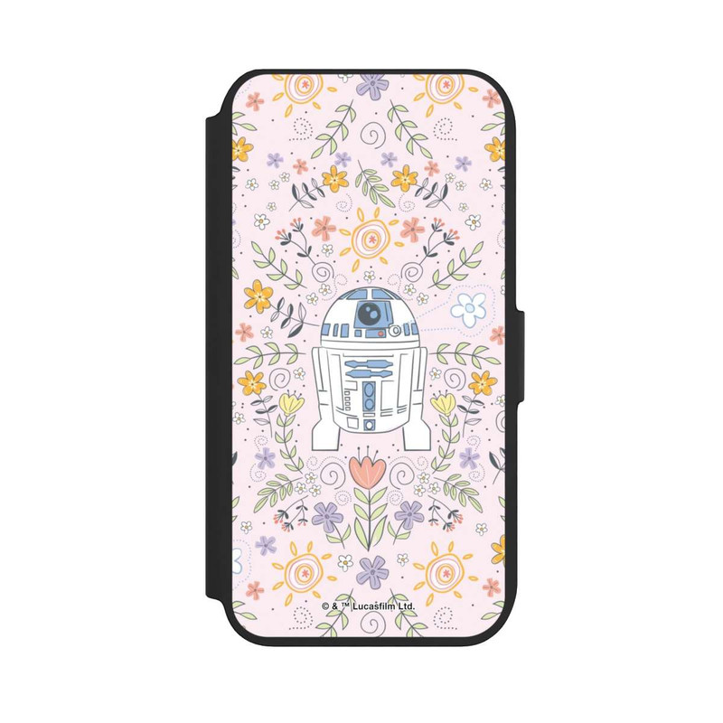 iPhone SE 2022 NIVOflip R2D2 Blumen Muster