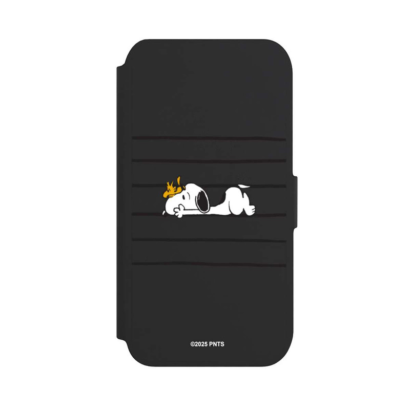 iPhone SE 2022 NIVOflip Snoopy Woodstock Stripes Peanuts Transparent