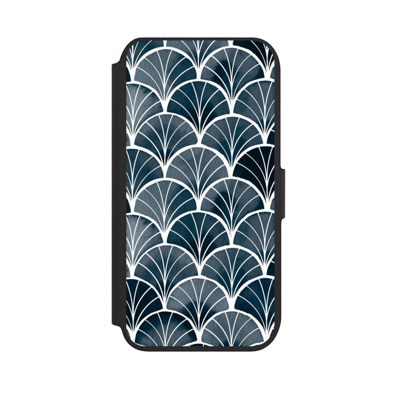 iPhone SE 2022 NIVOflip Botanical Breeze Art Deco Grey